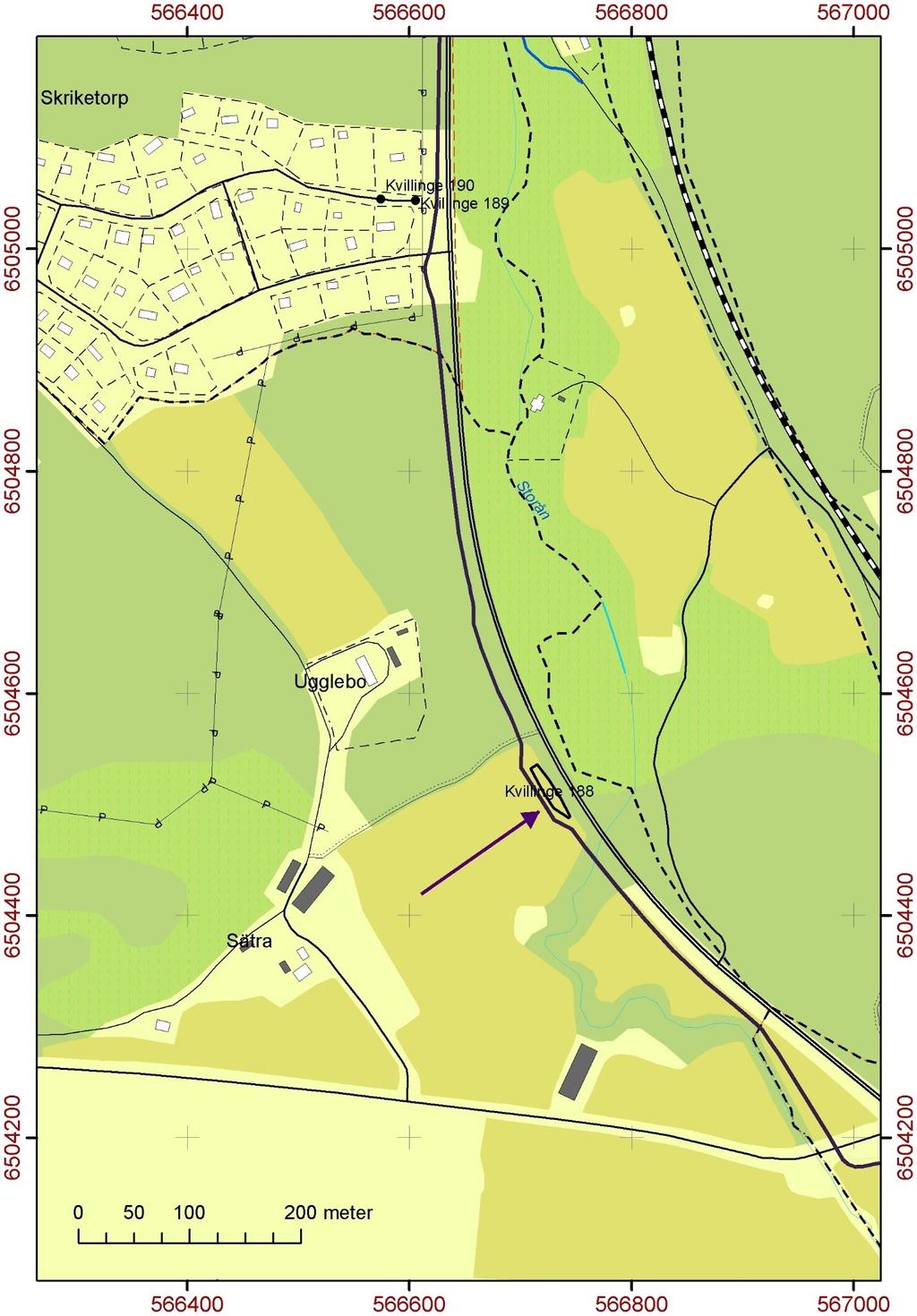 Kabelschakt söder om Skriketorp 7 Figur 2.