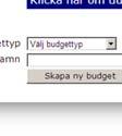 faktisk användning. Var noga vid inloggningen med att ange typ av ALF-medel budgeten avser.