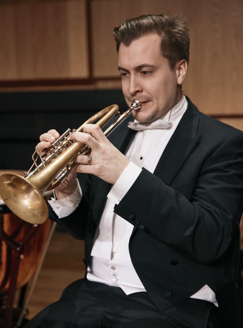 Gustav Melander Trumpetaren från Vänersborg är en del av MSO sedan 2014.