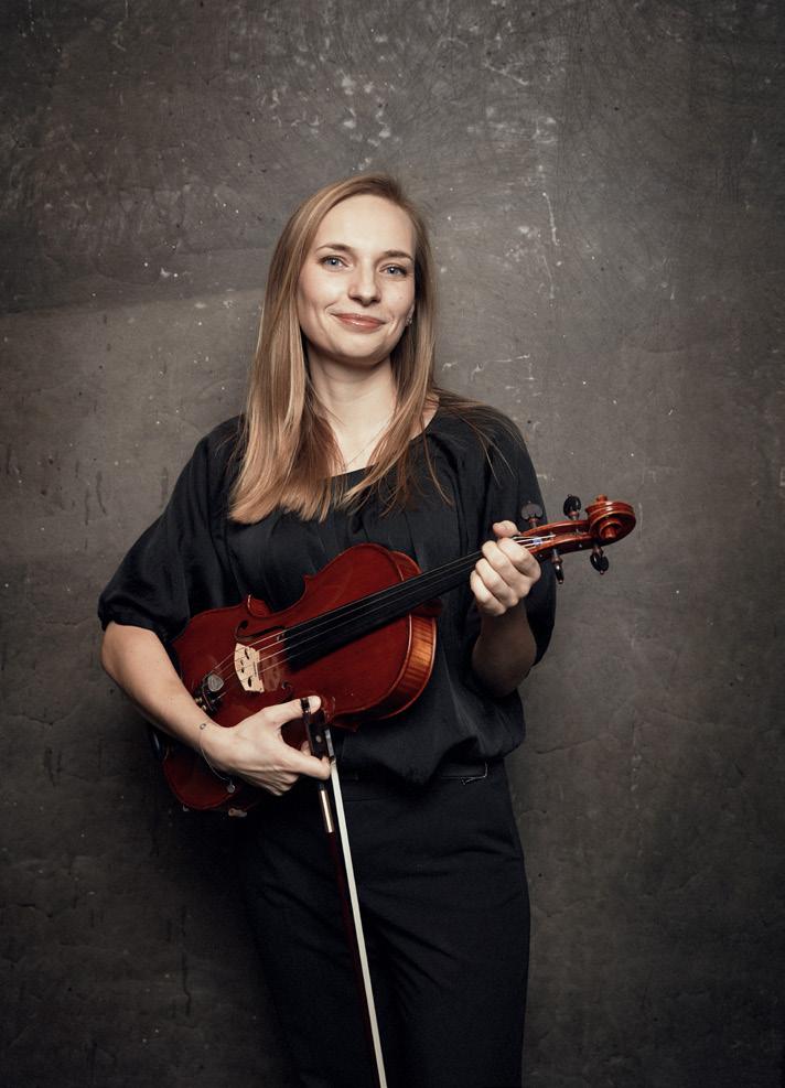 Agata Wnuk MSO:s violast från Jelenia Góra var bara 24 år då hon kom med i orkestern 2006. Agata hade tänkt återvända till Polen men trivdes för bra i Malmö.
