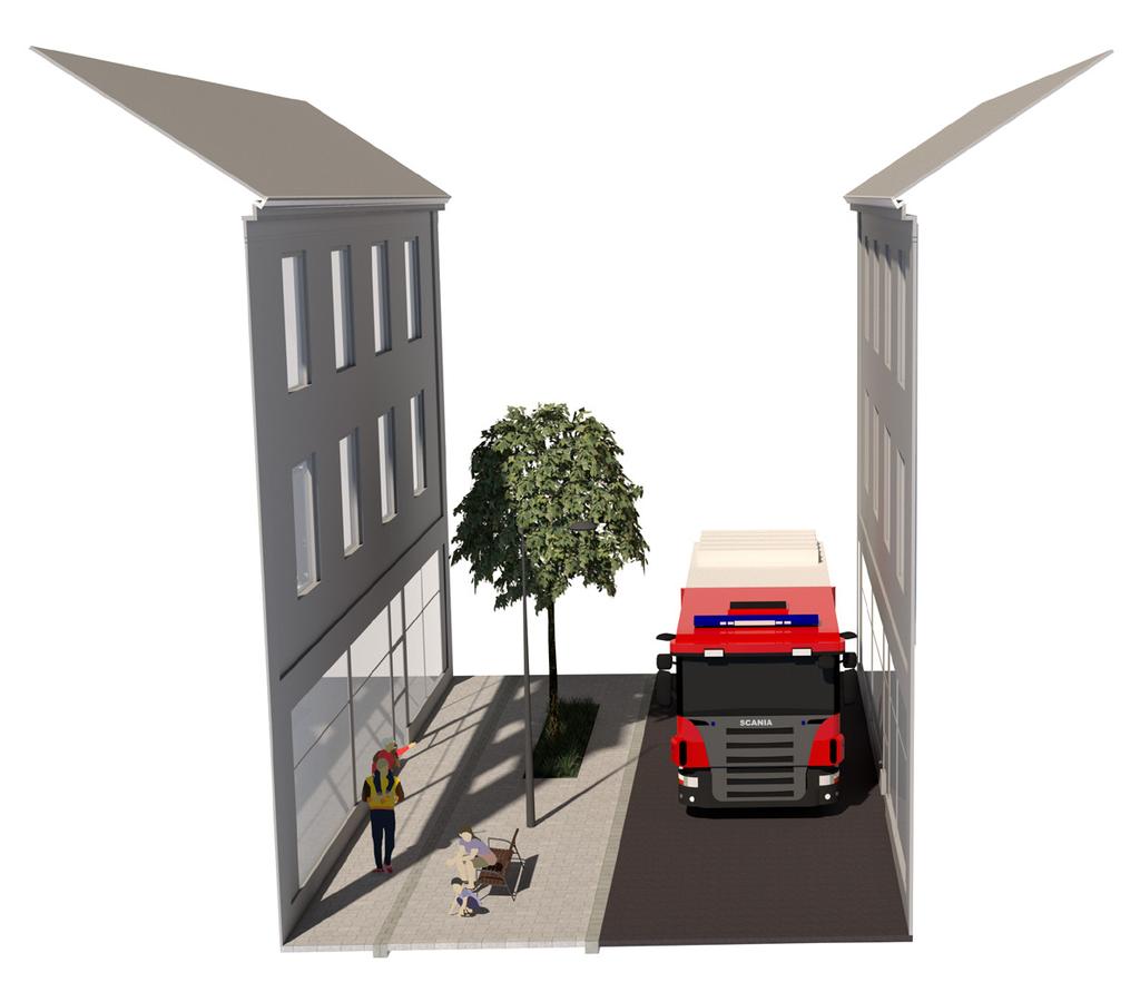 På en gågata gäller utöver det ovanstående att motorfordonsdrivna fordon endast får köras om det behövs för varuleveranser till eller från butiker eller motsvarande vid gågatan, transporter av gods