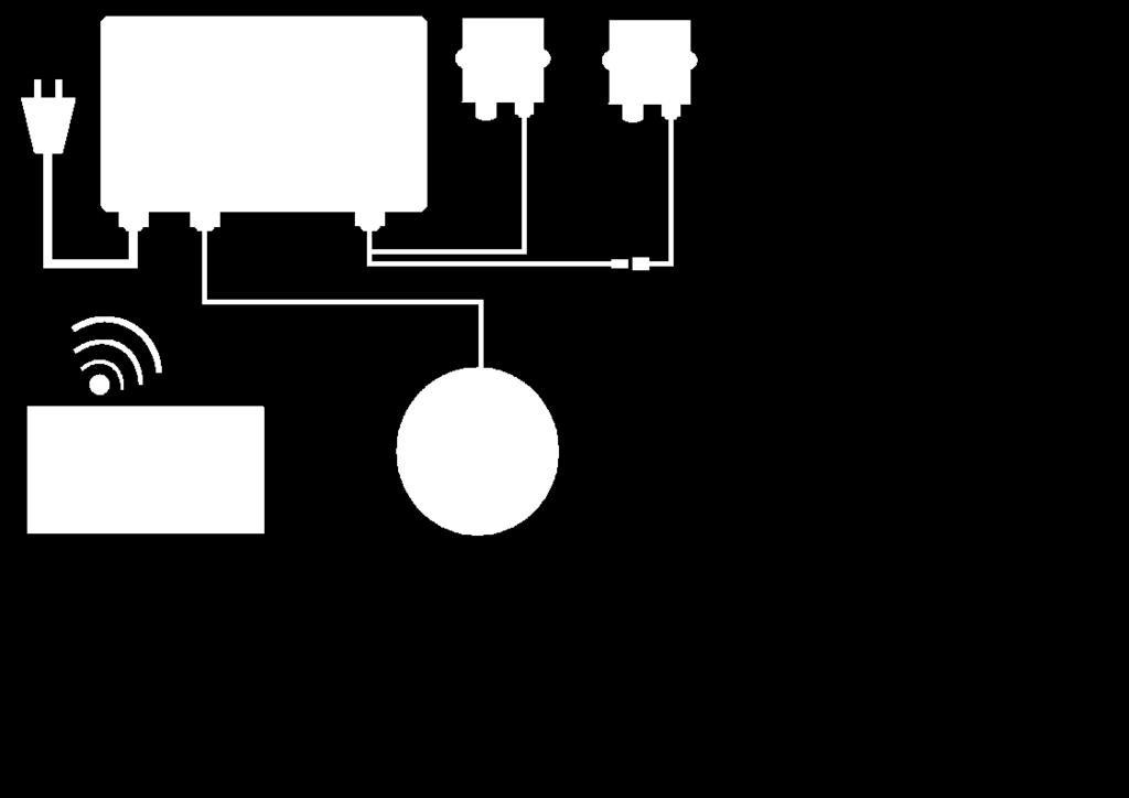 Fläkt 1 st 1 st 1 st 1 st 1 st 1 st 2 st 2 st 2 st 1 st 1 st 4 st 8st 1st 1st Styrenhet VentoVind Översikt, reglage och don. Nedanstående bild visar styrenhet VentoVind TM med yttre detaljer.