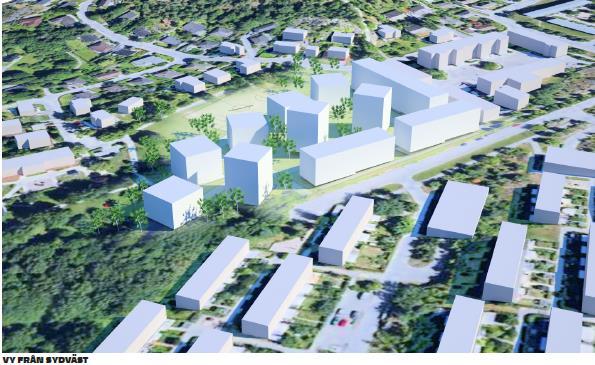 Sida 5 (16) bostadsrätt. En viktig aspekt i planarbetet har också varit läge för skola och bollplan.