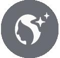 Program Använda skönhetseffekter Du kan använda spotlighteffekten eller ändra ansiktsegenskaper som hudton och ansiktsform innan du tar självporträtt.