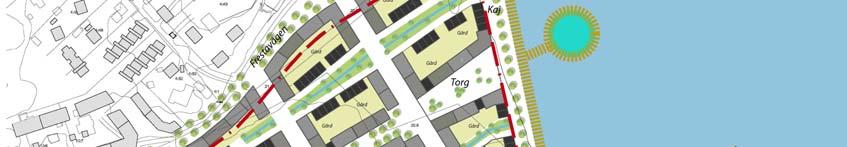 Sida 12 av 13 där öppna dagvattenstråk anläggs (A,B,C på illustration på sid 11) och ansvarar för utbyggnad och drift av dessa.