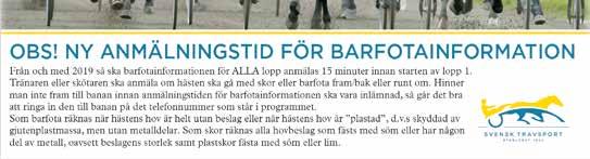 KUSKSTATISTIK Dagens usar per freag mars Kör i lopp Bana % tr % Anerberg, Roger a M -- -- Berg Thomsen, Per, AX -- -- Bergh, Robert,,,,,, -- -- Carlsson, Agnes -- -- Carlsson, Elias a -- --