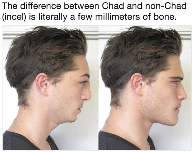 Chad tycks vid första anblicken likna det som andra delar av manosfären kallar en alpha, men det finns några tydliga skillnader i uttrycken.