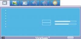 Size Digital Zoom 16 0 Off Auto ENTER Status Current input signal Analog RGB MENU Exit Press MENU/ EXIT to the previous page or to exit.