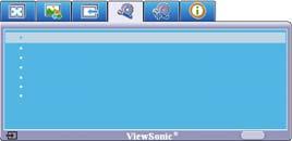Press to highlight Language and press / to select a preferred language. Screen Color Aspect Ratio Keystone Position Phase H.