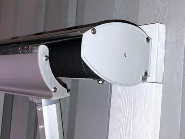 Svart RAL 7016 Rekommenderad motorstyrning Kabelmotor Somfy Ariane 6/17 Kabelmotor Becker P9/16** Radiomotor Somfy Sunea IO 6/17 Radiomotor Becker P9/16** Tillbehör Armar 60-80 Armar 90-120