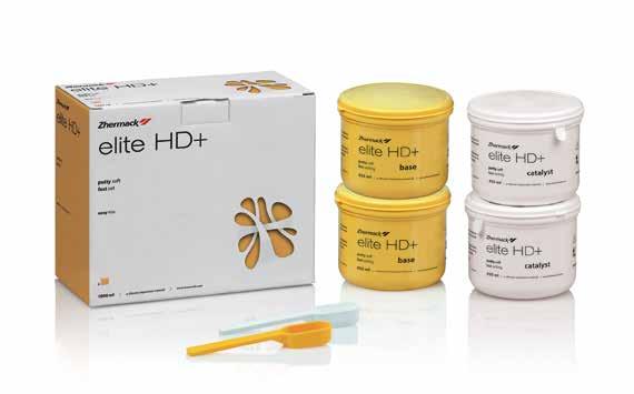 Zhermack Elite HD+ skedmaterial A-silikon till alla slags precisionsavtryck till fast