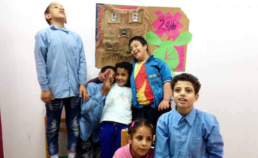 Foto: EFKs arkiv Skola för barn med funktionsnedsättning i Bayad, Egypten Bayad är ett fattigt samhälle, och likt många andra samhällen i Egypten finns många barn och vuxna med olika