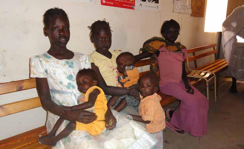 Foto: EFKs arkiv Hälsostöd till flyktingbarn, Sudan Runt huvudstaden Khartoum i norra Sudan finns flera flyktingläger.