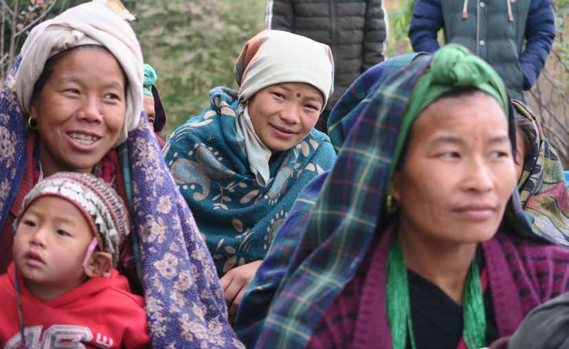 Foto: EFKs arkiv Självhjälpsgrupper förändrar samhällen, Nepal Kyrkan i Nepal är en viktig aktör i samhället för att lyfta människor ur fattigdom.