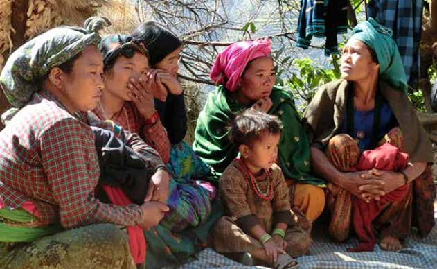 Foto: EFKs arkiv Människor förbereds för klimatförändringar, Nepal I Nepal drabbas fattiga av klimatförändringarna då tillgången till vatten minskar och skördarna numera är oförutsägbara.
