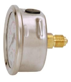 837-1 Serie 2750 WIKA typnr 213.53 Husdiameter Dim 63 mm. Option med husdim 50 mm Mätnoggrannhet kl.
