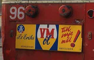 Stockholms Bryggeriers S:t Eriks VM-öl från fotbolls sommaren 1958 marknadsfördes kraftigt och såldes i stora delar av landet, och det är intressant att se hur synen på ölreklam förändrats sedan