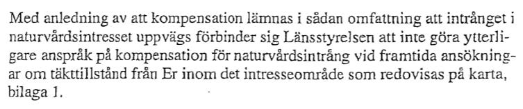 Material från tvätt av produkter är därmed att betrakta som biprodukt enligt 15 kap. 1 Miljöbalken och utgör således heller inte avfall enligt förordning om utvinningsavfall (2013:319). 5.