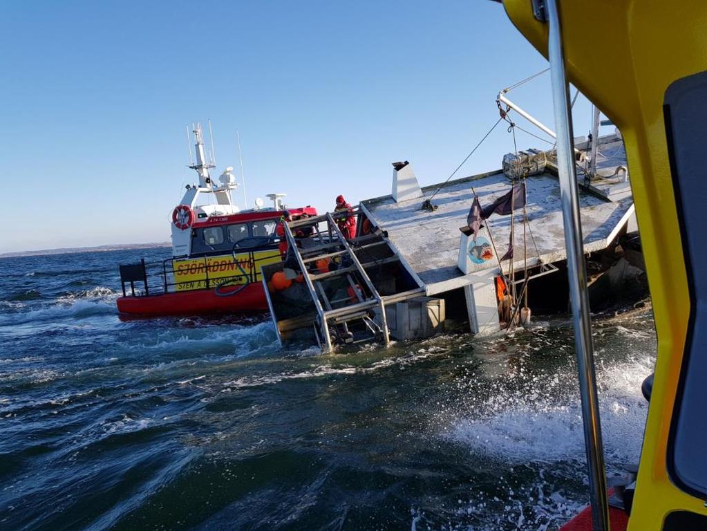 Figur 3. RESCUE STEN A OLSSON och IDUN. Foto: SSRS (RESCUE ANNCHA AF FAGERFJÄLL).