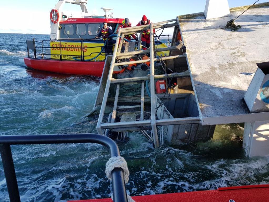 Figur 4. RESCUE STEN A OLSSON och IDUN. Foto: SSRS (RESCUE ANNCHA AF FAGERFJÄLL).