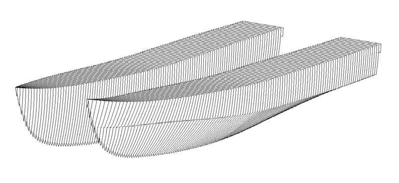 Dok No: R648-01 Stabilitetsutredning Idun Issued: Reference: File: Page: 2018-05-25 DZ 4 1 Beräkningsmodell och geometri Skrovgeometrin är baserad på dokumentation och ritningsunderlag för fartyget,