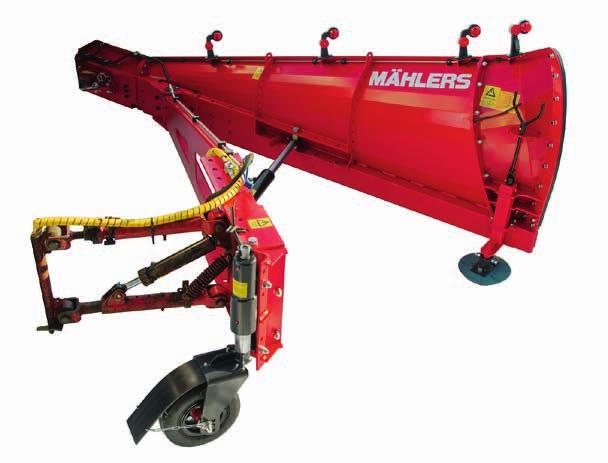 Redskapskatalog Mählers Sidoplogar Sidoplog 45-B är en nyuppdaterad version av den storsäljande sidoplogen som nu kastar snön högre och längre.