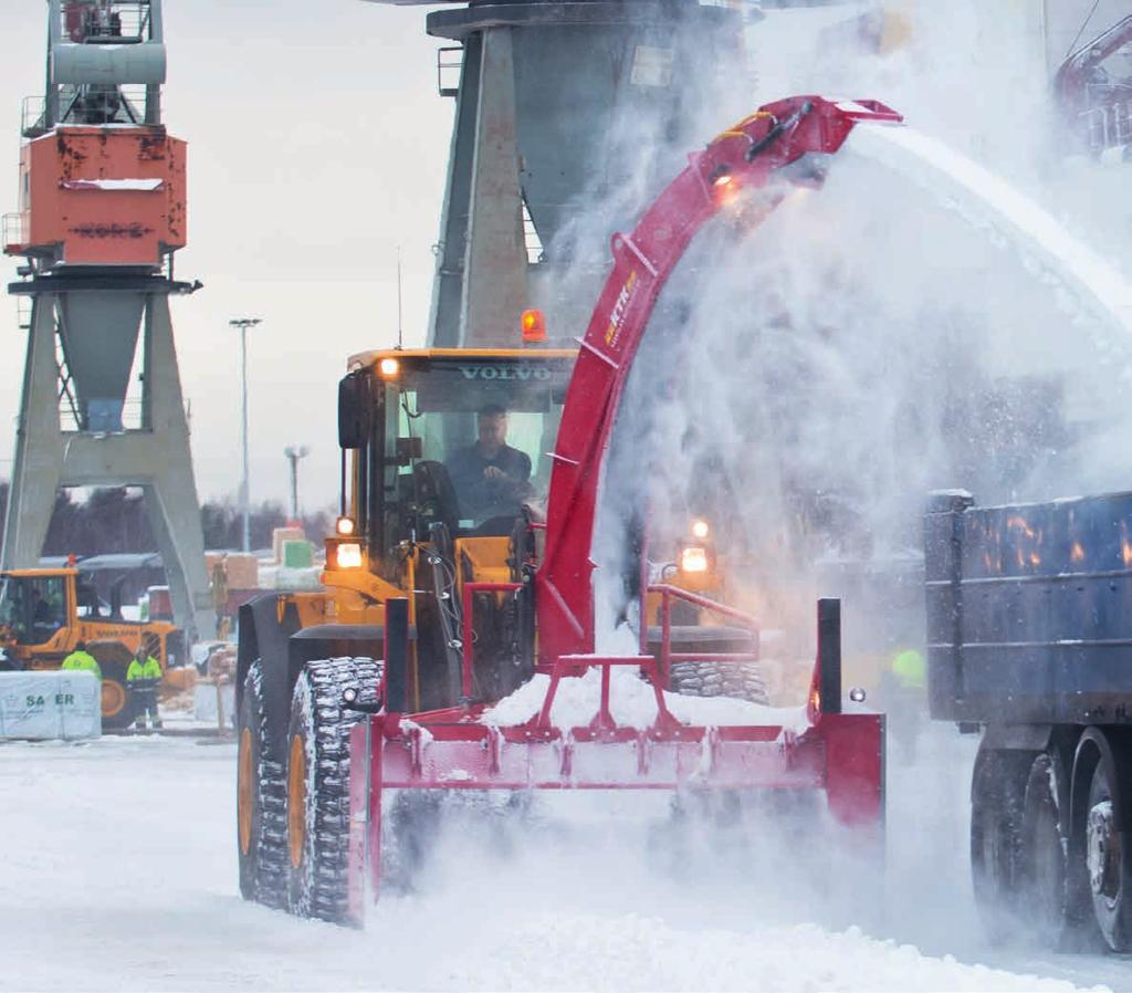 Mählers Redskapskatalog Snölastaren är oslagbar Våra kunder är väldigt nöjda Eftersom snömängden i Österbotten ökat de senaste åren, har kunderna i Karlebytrakten efterlyst en bättre lösning av