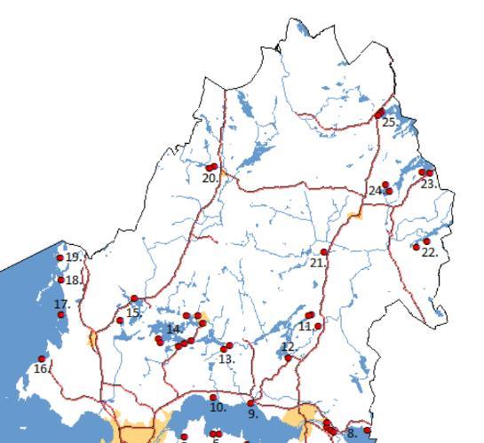 Motala Motala kommuns gällande översiktsplan är från 2006 vilket är innan det fanns möjlighet att peka ut LISområden i översiktsplanen.