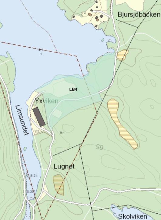Området vid Hultsjön kommer i ÖP2020 att ligga inom område där det finns ett bebyggelsetryck. Området uppfyller därmed inte längre kravet på LIS-område.