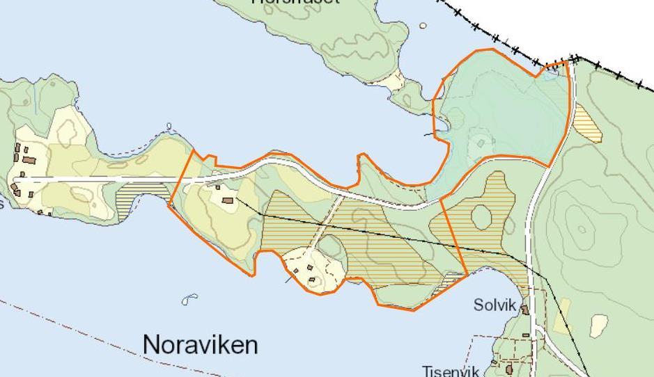 Närheten till Tisnarbaden i Katrineholms kommun gör det möjligt att ansluta området till kommunalt vatten och avlopp från Katrineholmssidan (Sörmland Vatten och Avfall AB), vilket är positivt för