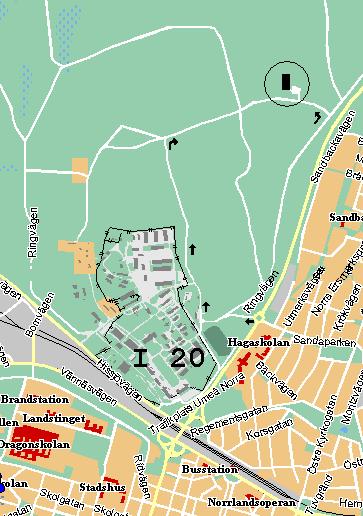 Kör in vid Sandbackarondellen till Regementsområdet, tag höger eller vänster, följ pilarna på kartan. Tisdagar, vecka 21-35, från klockan 17:30 Föreningen tillhandahåller gevär och tavlor.