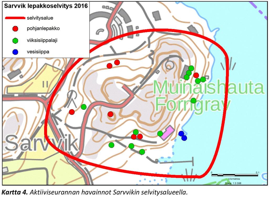 asemakaavan muutos Liite 0: lepakkoselvityksen karttaotteet