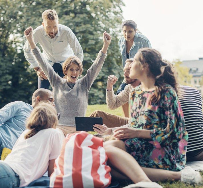 Strategi Den bästa och tryggaste spelupplevelsen Med en bred portfölj som innehåller några av marknadens starkaste produktvarumärken skapar vi upplevelser som är spännande och underhållande för hela