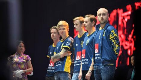 Svenska Spel satsar på e-sporten 2018 Affärsområde i korthet Verksamheten Sport & Casino Svenska Spel ser spel på e-sport som ett strategiskt viktigt vägval med en stor potential.