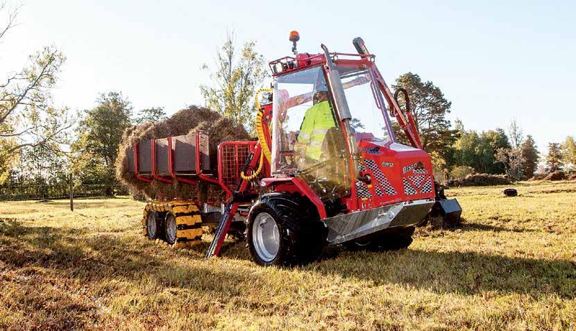 Miniskotare Kranman Bison miniskotare är lättkörda, smidiga och driftsäkra Vår idé,