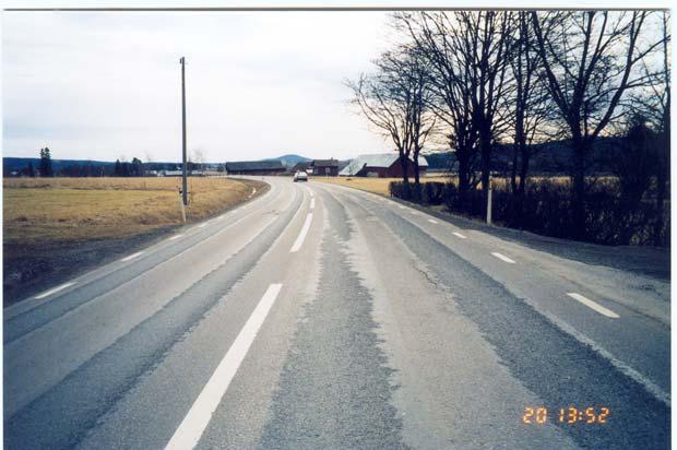 Släppor (tearing) Koncentrerad lokal förlust av stenpartiklar från mosaiken eller omfattande utglesning över sammanhängande yta större än 0,01