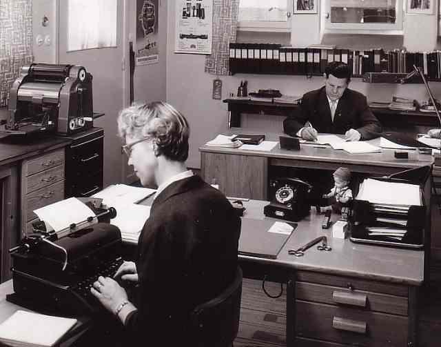 Evert Jarde och Anne-Marie Nilsson 1955 Utgavs