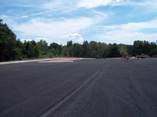 Telegraph Road Commuter Lot Final grading activities ongoing for Phase I (Commuter Lot) Temporary SWM activity is complete Demolition of pavement is complete Storm sewer pipes are complete Majority