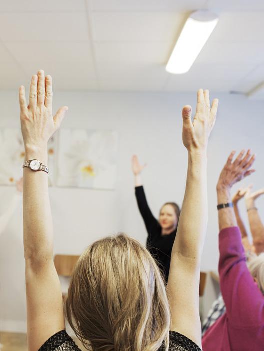 enstaka besök eller köpa kort. I gymkorten ingår gruppträning, lättgympa och KOMPA.