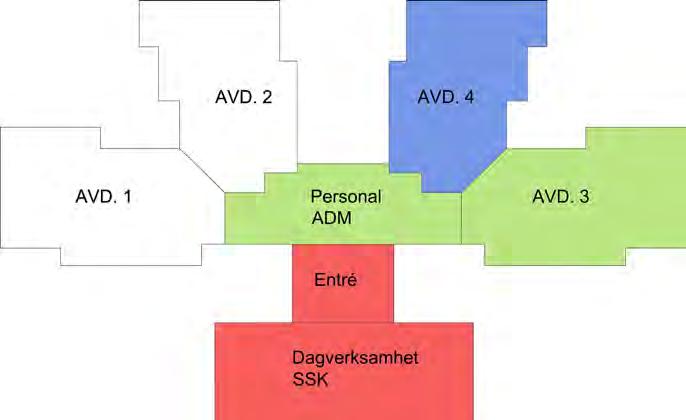 Dnr KA 2018/000795 Etapp 3 återflytt 2023 Plan 1 Ny avdelning klar för