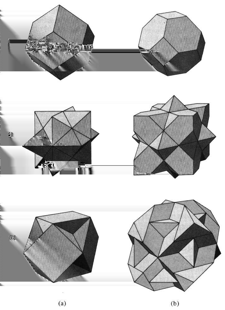 För att få den verkliga elektronstrukturen i tre dimensioner, skall man alltså ta Fermi-sfären för fria elektroner tre dimensioner, och deformera den kring Brillouin-zonernas ytor.
