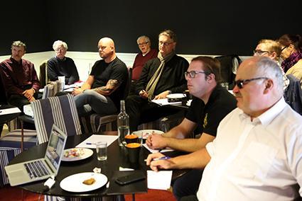 Work shop Rekryteringsinsatser Rikskårchef Curt-Ove Jakobsson tog initiativ till ett så kallat work shop för att potentiera inspiration och styrelsearbete.