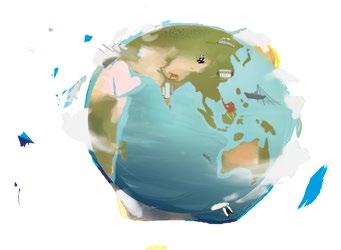 Du hittar både rapporten i sin helhet och versionen för unga på WWFs Earth Hour-sida.. 1. I Rapport om vår planet beskrivs ett antal hot mot vår natur och mot den biologiska mångfalden.