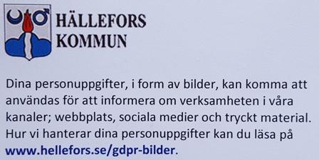 Du har möjlighet att marknadsföra dig och ditt