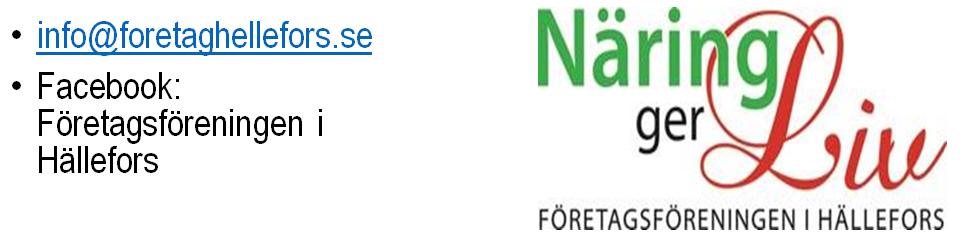 Forts. Företagsföreningen i Hällefors har ordet 7. Vilka nackdelar finns att ha företag i kommunen? Vilka nackdelar finns med att ha företagets verksamhet i Hällefors kommun?