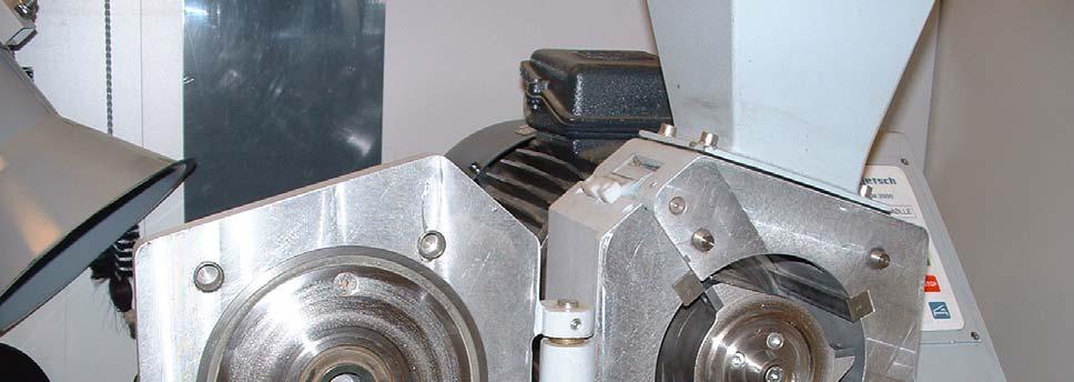 Size reduction apparatus Coarse cutting