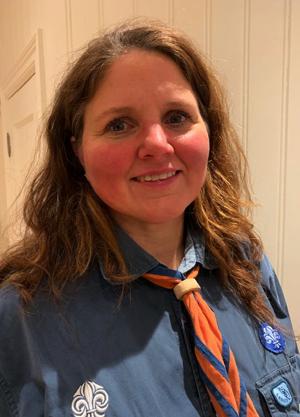 Presentation av en scoutledare Anna Wallin är sedan några år ledare för upptäckarna i Nossebro scoutkår.