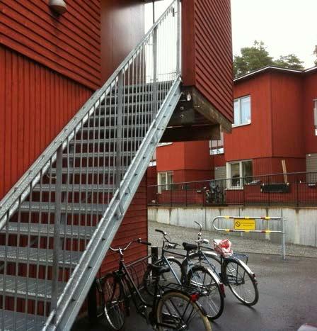 Befintliga gång- och cykelvägar inom planområdet bekräftas i planen. Utmed Rissneledens södra sida föreslås en gång- och cykelbana.