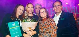 FN-RÖRELSEN Foto: O Learys O Learys Järntorget i Göteborg tar emot pris för flest sålda kampanjmåltider under 2018.