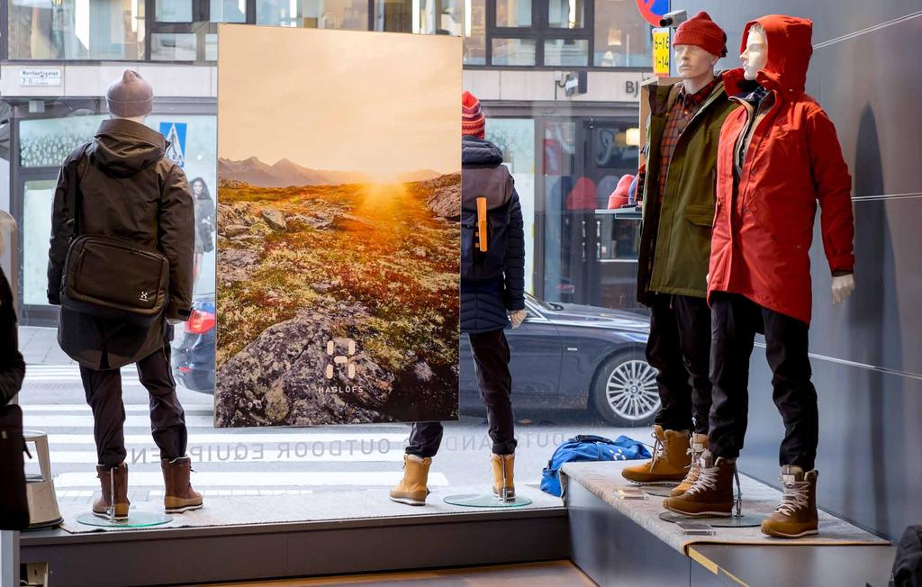 FineLine hängdisplay Flexibel placering skapar möjligheter.